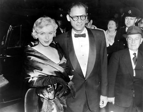 The Millers arrive at the Comedy Theatre