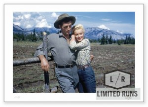 With co-star Robert Mitchum