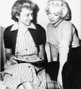 Marilyn and Natasha, circa 1953