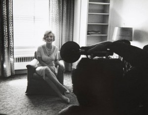 Photographed by Manfred Kreiner in 1959, while promoting 'Some Like it Hot' in Chicago