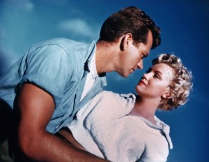 Publicity shot for 'Clash by Night', with Keith Andes