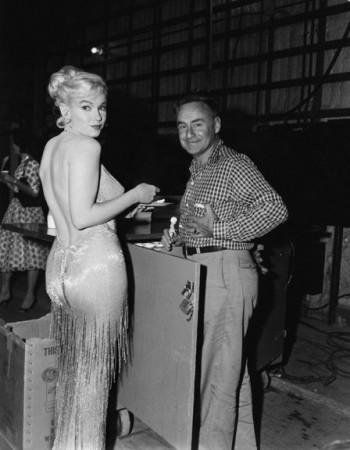 Marilyn celebrates her 34th birthday on the set of 'Let's Make Love' (June 1, 1960)