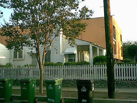 The former Dougherty home at Hermitage Avenue, before demolition