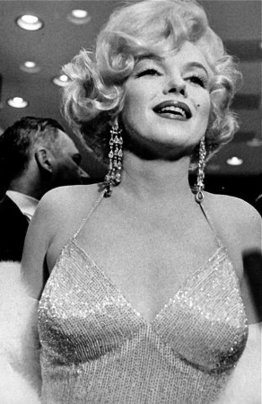At the Chicago premiere of 'Some Like it Hot', March 1959