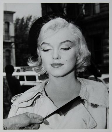 Marilyn on the set for 'Let's Make Love' (Frieda Hull Collection)