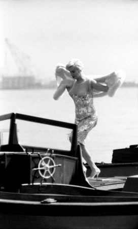 Marilyn filming 'Some Like It Hot'